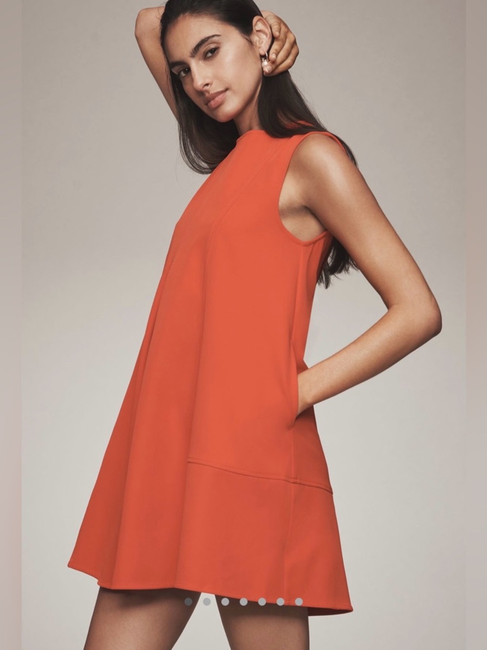 Maeve Sleeveless Swing Mini Dress